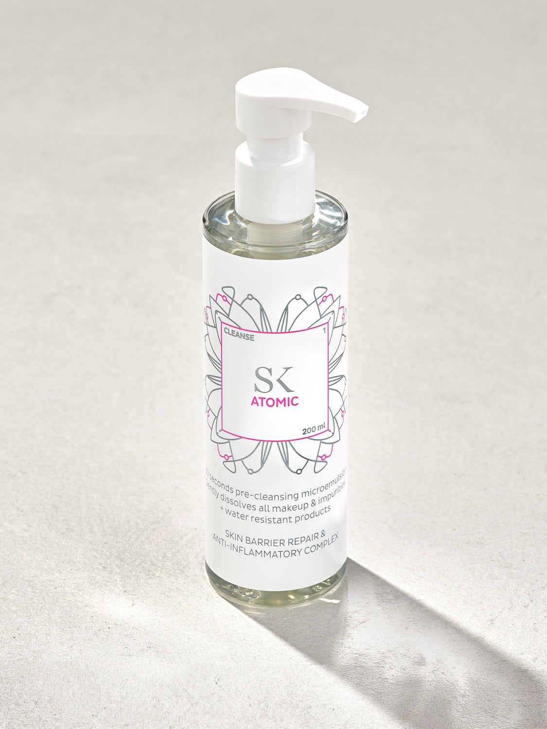 Skintegra Atomic pre-cleanse uljna mikroemulzija bez isušivanja i iritacija za osjetljivu i reaktivnu kožu u bočici