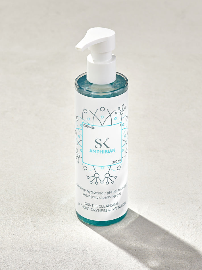 Skintegra Amphibian nježan pH optimiziran gel za čišćenje lica za osjetljivu i dehidriranu kožu u bočici